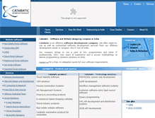 Tablet Screenshot of catabatic.co.in